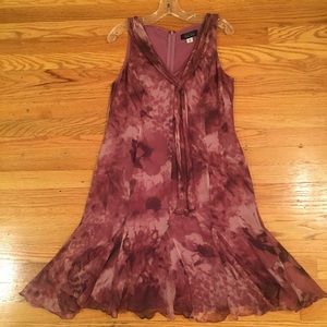 Teri Jon Purple Dress